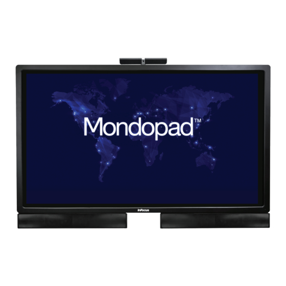 InFocus Mondopad v2.0 Software Manual