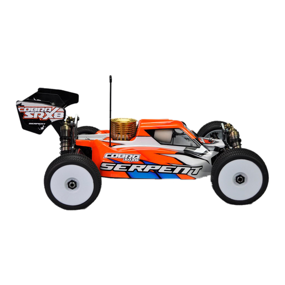 Serpent Cobra SRX8 PRO Manuals