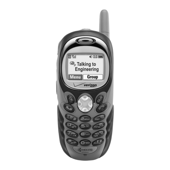 Kyocera KX444 User Manual