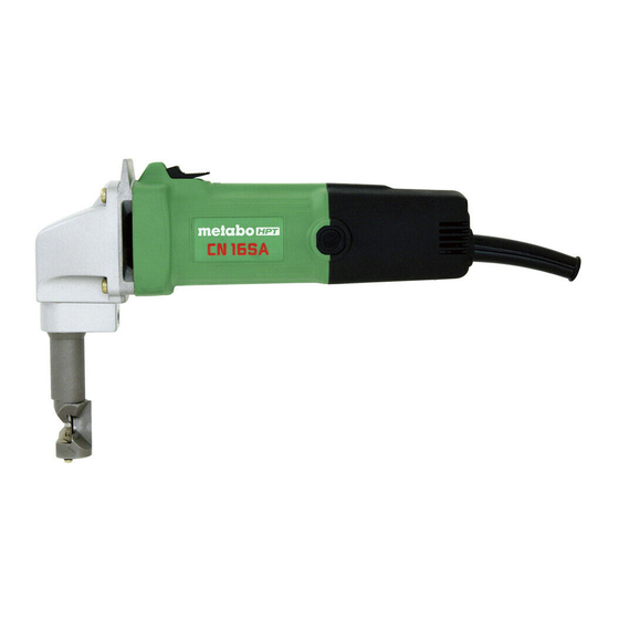 Metabo HPT CN 16SA Safety Instructions And Instruction Manual