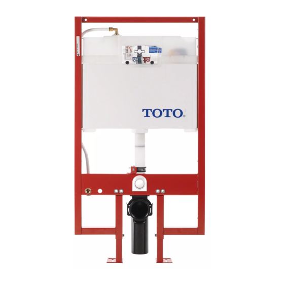 Toto WT151M Manuals