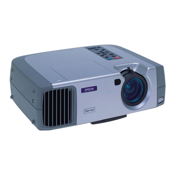 Epson ESC/VP21 User Manual