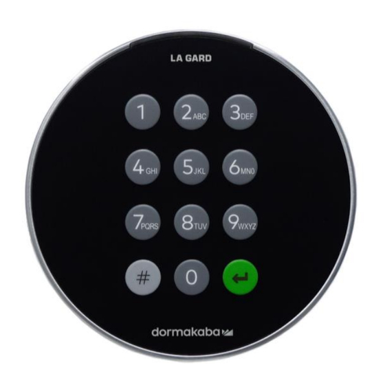 Safelock Systems LA GARD 702 User Instructions