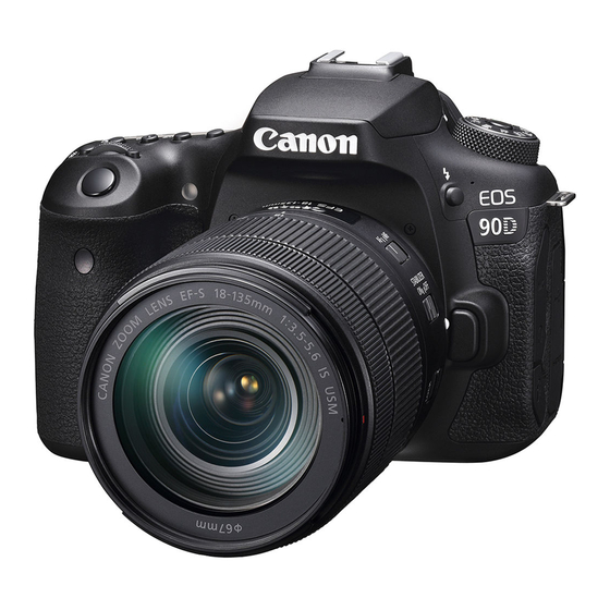 Canon EOS 90D Instruction Manual