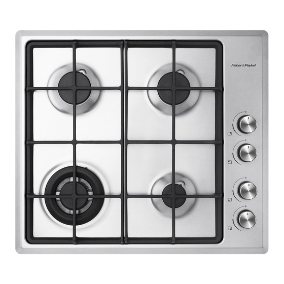 Fisher & Paykel CG604CNGX2 Care And Cleaning