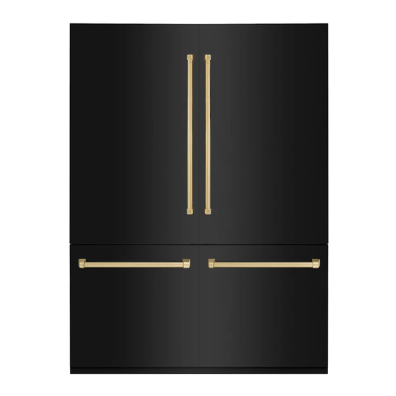 Zline ATTAINABLE LUXURY RBIVZ-BS-60-G Installation Manual