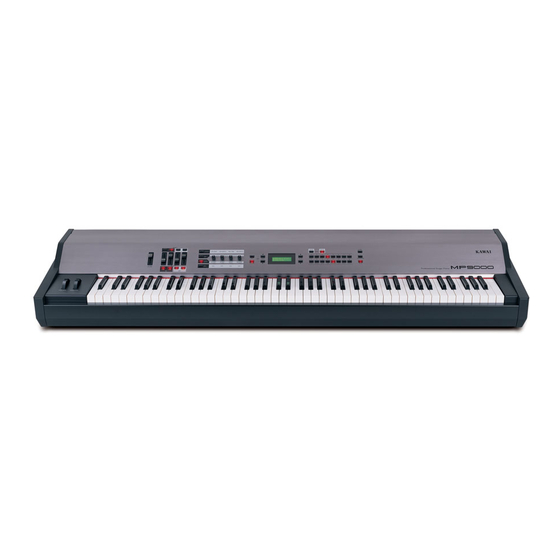 Kawai MP9000 Owner's Manual