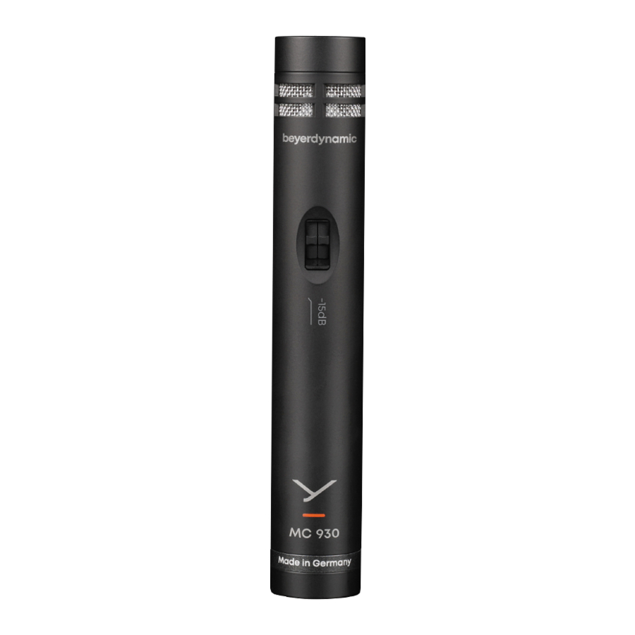Beyerdynamic MC 930 - True Condenser Microphone Manual