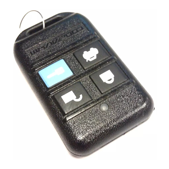 Code Alarm CATX520 Programming Manual