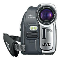 JVC GR-D33 - MiniDV Camcorder With 16x Optical Zoom Instructions Manual