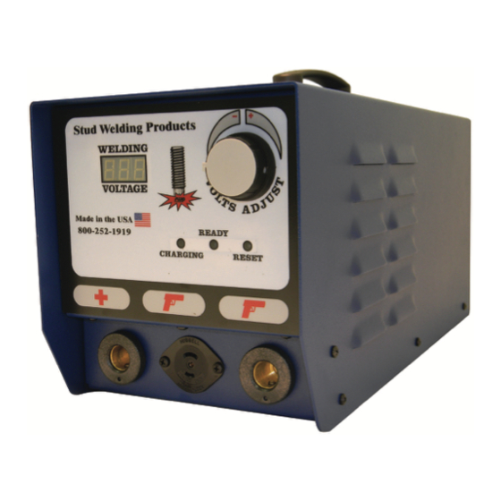 stud welding products StudPro 2500 Operation Manual