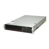 Supero SUPERSERVER 2026T-6RF+ User Manual