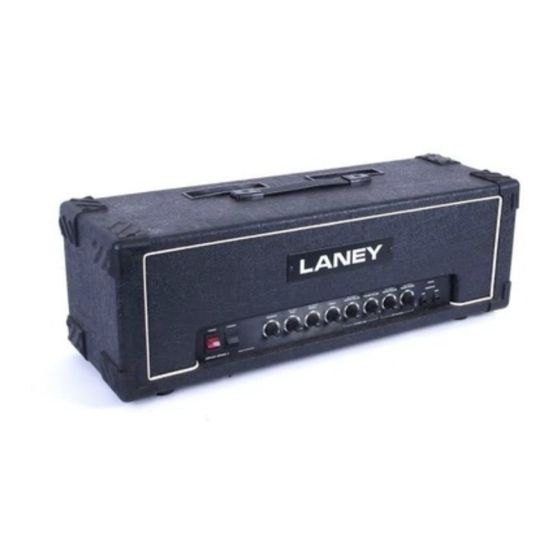 Laney AOR Series Operating Instructions Manual