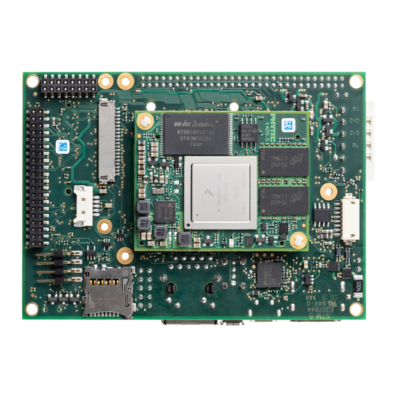 Phytec PhyBOARD-Mira i.MX6 Hardware Manual