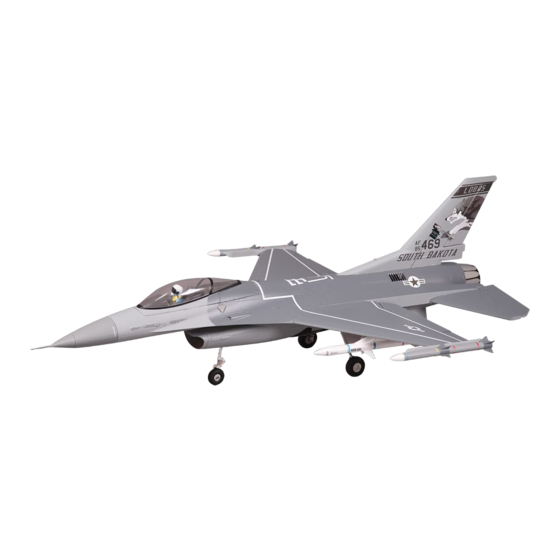 FMS F-16C Fighting Falcon 70mm Instruction Manual