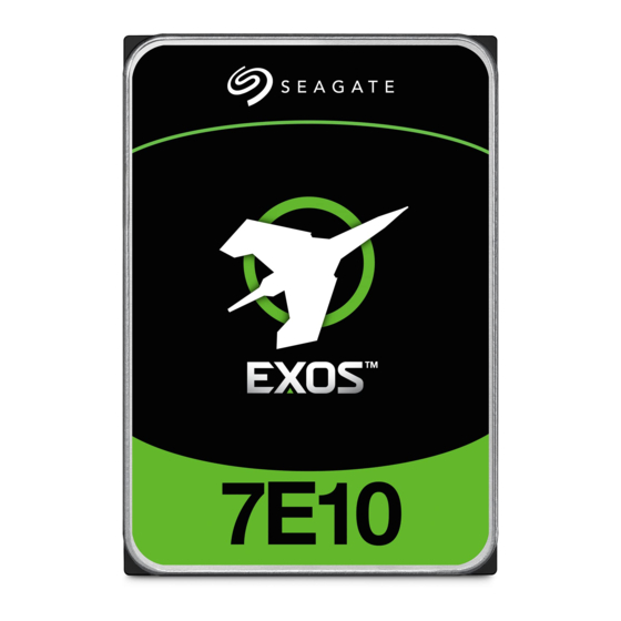 Seagate ST6000NM000B Product Manual