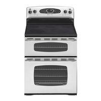Maytag MER6875BAF - Frost 30 Inch Electric Range Use And Care Manual