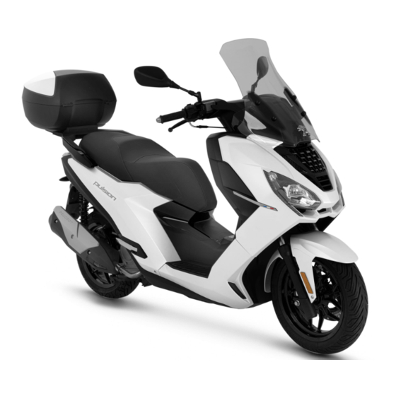 Peugeot Motorcycles PULSION Maintenance Booklet