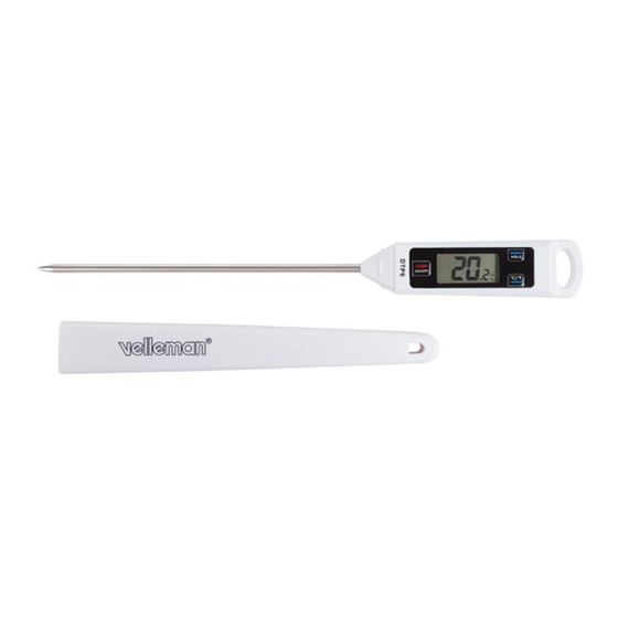 Velleman DTP9 User Manual