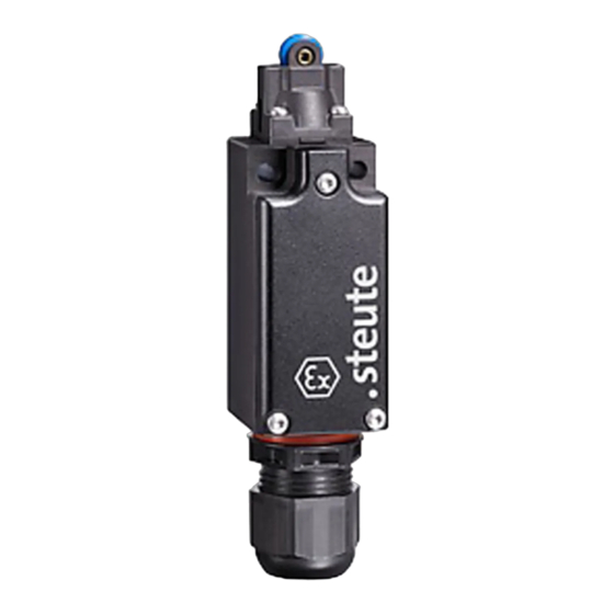 steute Ex ES 97 60 Series Mounting And Wiring Instructions