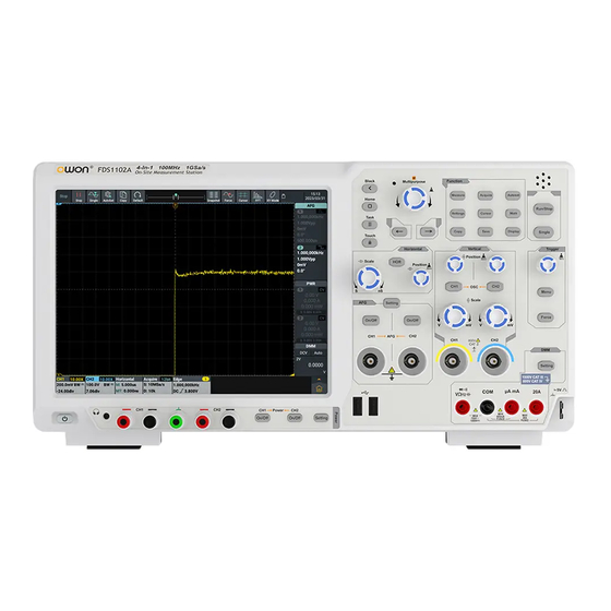 Owon FDS Series User Manual