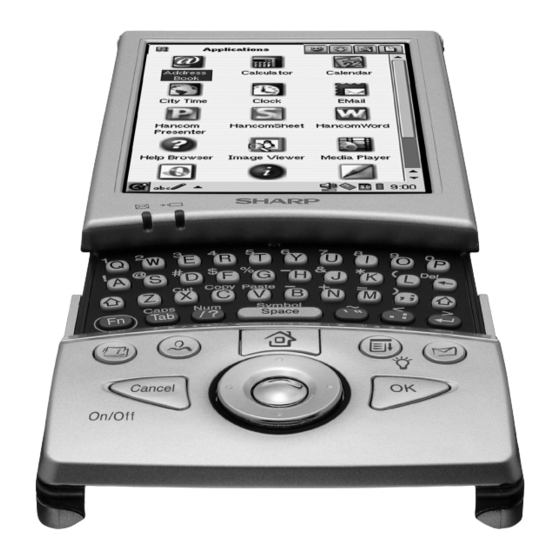 Sharp Zaurus SL-5500 Software Manual