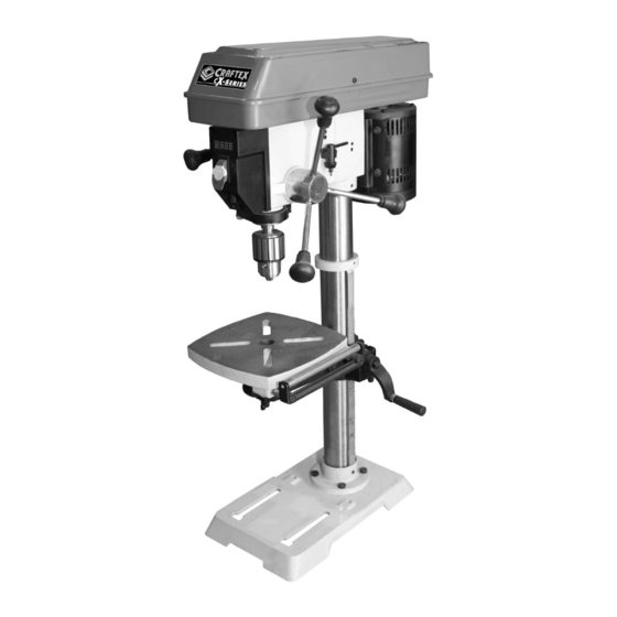 Craftex CX617 User Manual