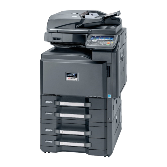 Kyocera TASKalfa 3501i Quick Manual