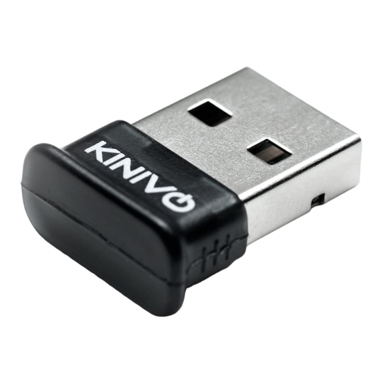 Kinivo BTD-300 Quick Installation Manual