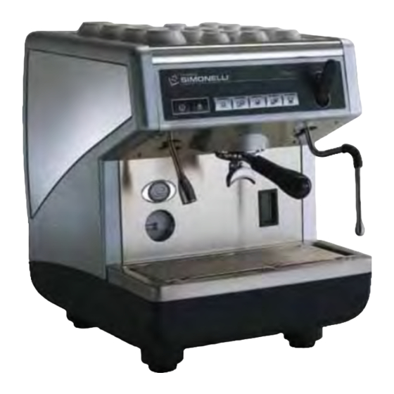 Nuova Simonelli Appia V User Handbook Manual