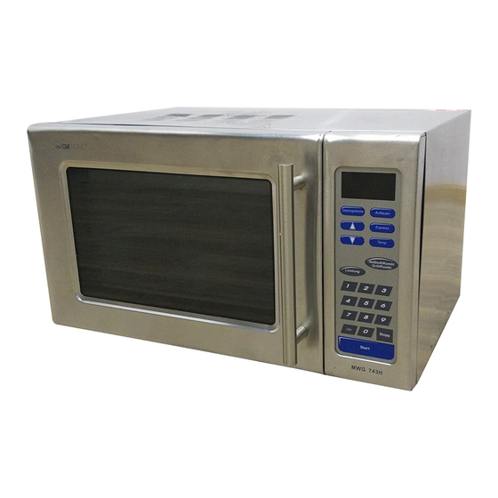 Clatronic MWG 743 H Instruction Manual
