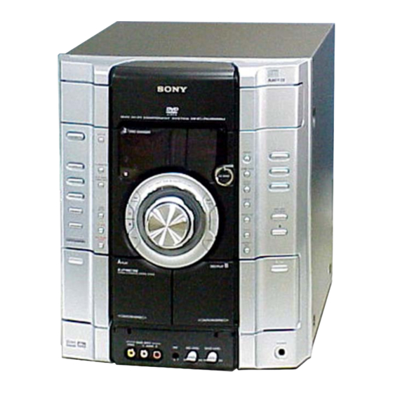 Sony HCD-RV777D Manuals