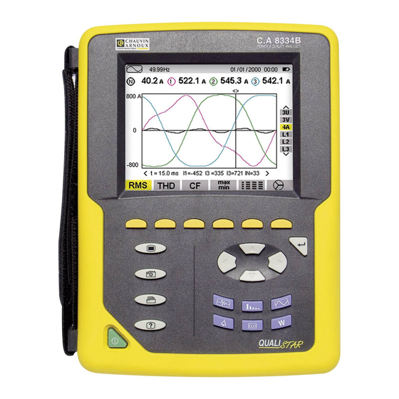 Chauvin Arnoux C.A 8332B User Manual