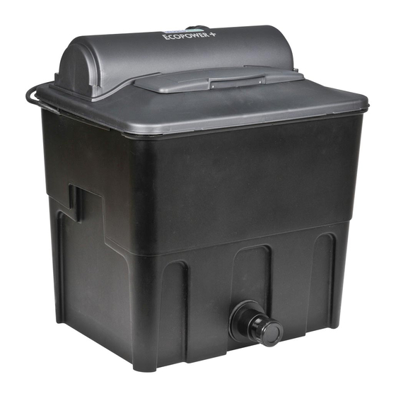 Hozelock Cyprio Ecopower 8000 Manual