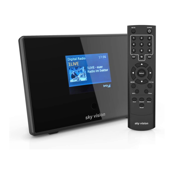 sky vision DAB 200 S Instruction Manual