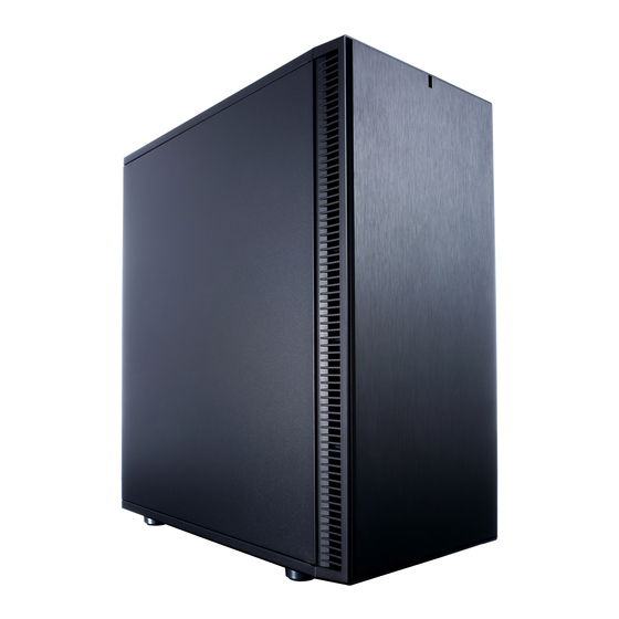 Fractal design DEFINE C User Manual