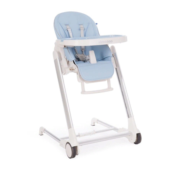 KIKKA BOO MAPLE High Chair Manuals