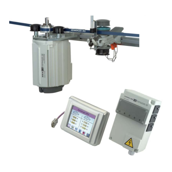 MEMMINGER-IRO MRA 2 Operating Instructions Manual