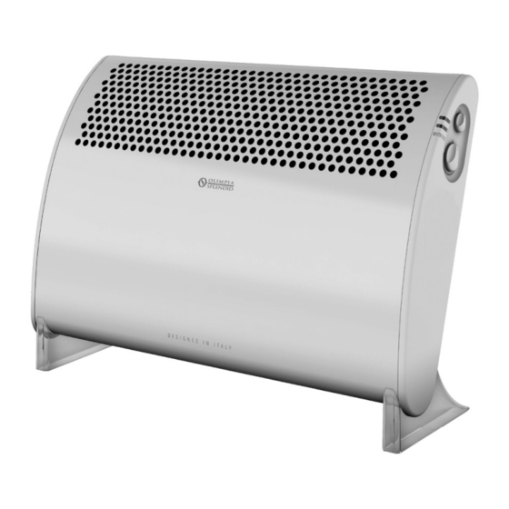 Olimpia splendid CALEO 2 TURBO Instructions For Installation, Use And Maintenance Manual