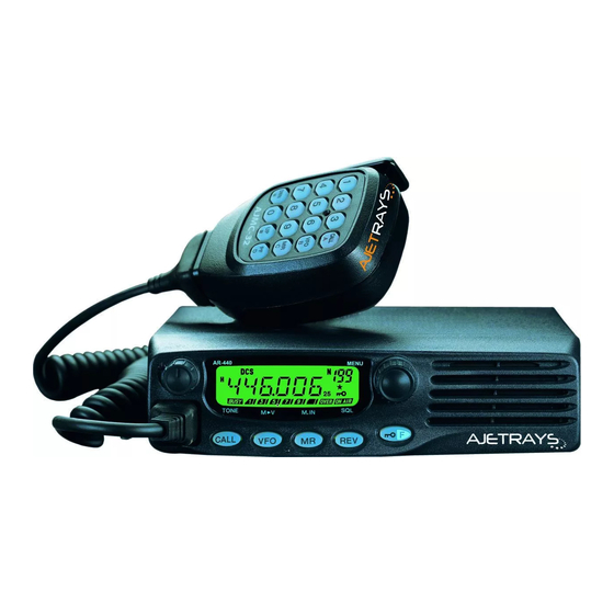 Ajetrays AR-440 Service Manual
