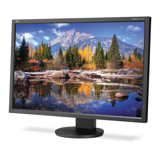 NEC MultiSync EA274WMi-BK User Manual