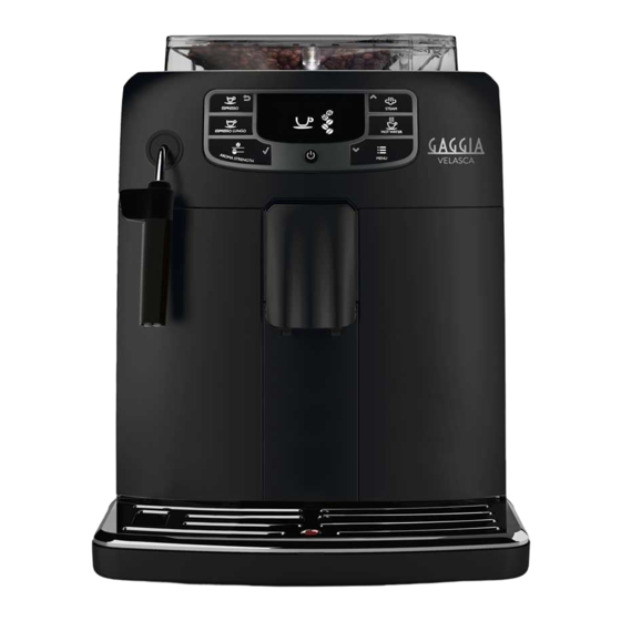 Gaggia Milano VELASCA RI8260 User Manual