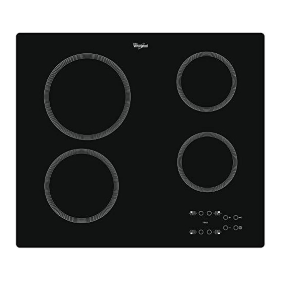 Whirlpool AKT 801 NE Instructions For Use Manual