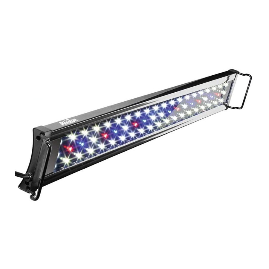 Aqueon OptiBright - LED Aquarium Light Manual