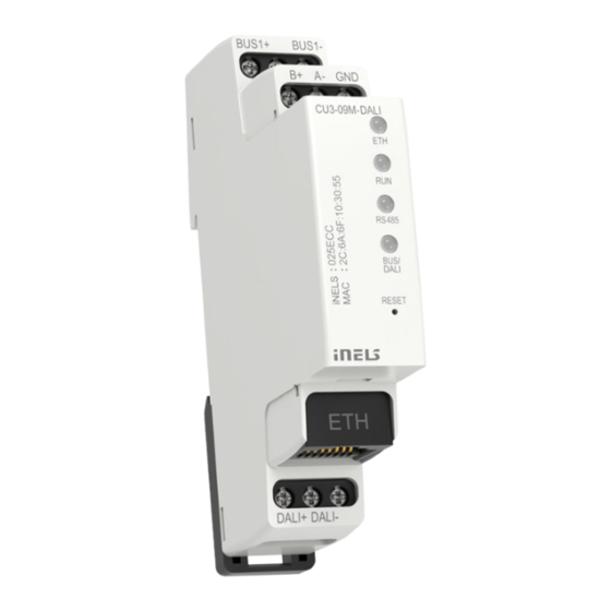 iNels CU3-09M/DALI Manual