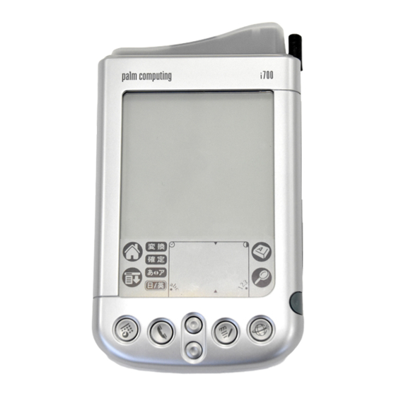Palm i700 Series Handbook
