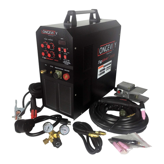 Longevity TIGWELD 160SX Operating Manual