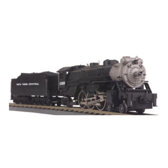Rail King 4-6-2 Pacific Steam Locomotive Manuals