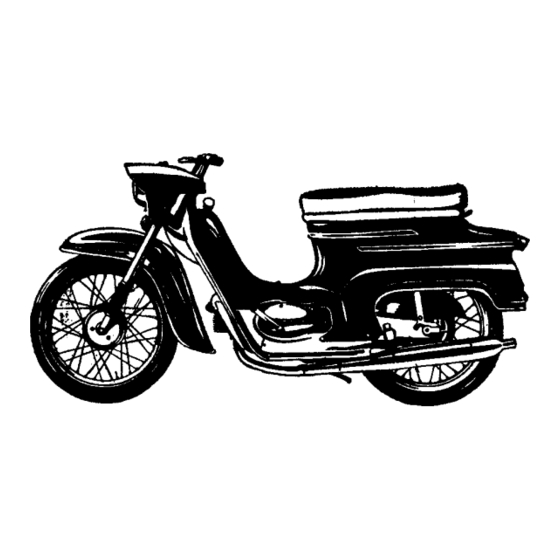 JAWA 50 Specification And Operator's Manual