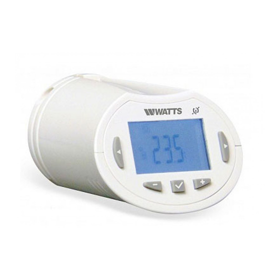 Watts BT-TH02 RF User Manual